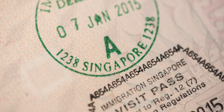 What are the ways to get a Singapore visa?