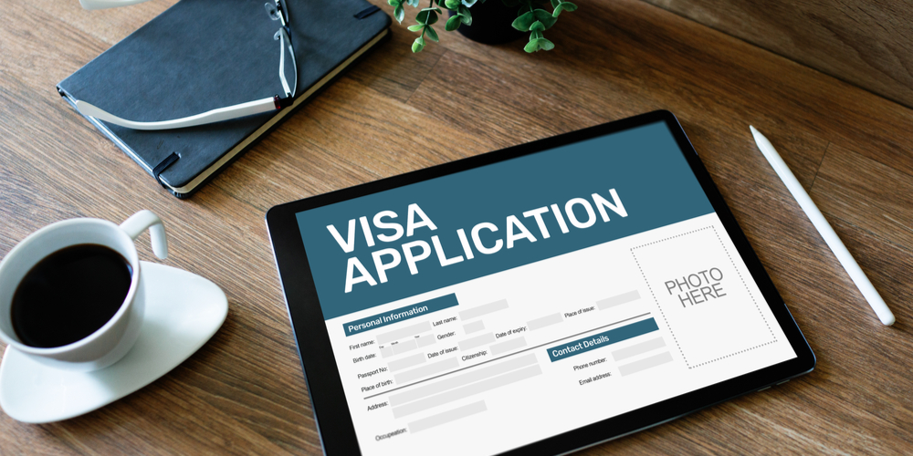 online visa application form