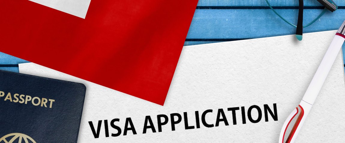 tonga visa application form