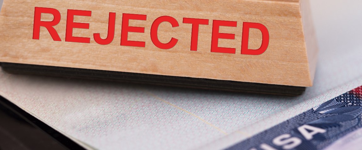 visa rejected