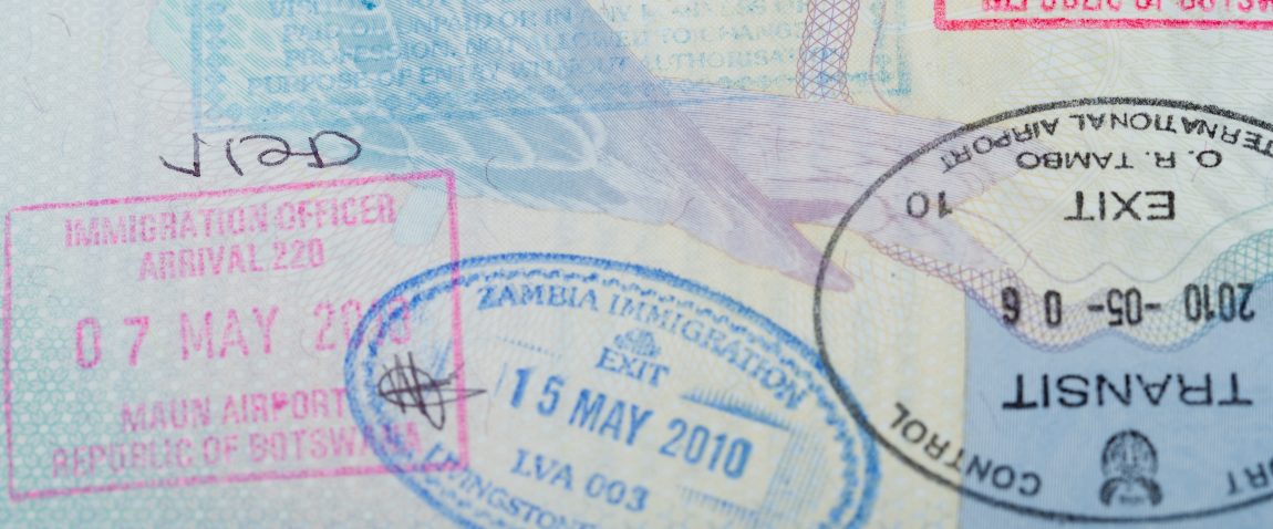 zambia immigration stamp